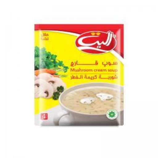  عکس سوپ قارچ نیمه آماده الیت